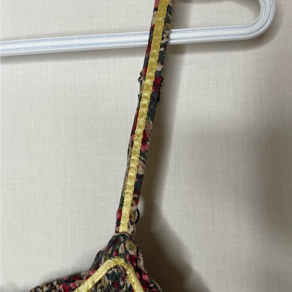 Natural Life Womens Y2K Floral Babydoll Maxi Dress Tiered Smocked Boho Festival - Picture 7 of 14